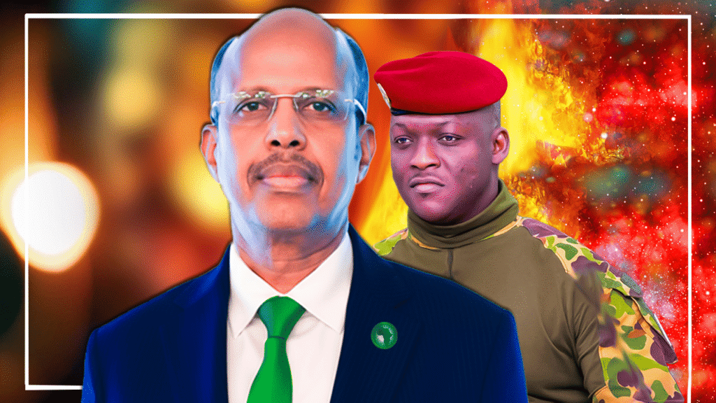 IBRAHIM Traoré et L'UA Au coude à coude Le président de la commission Réagit.