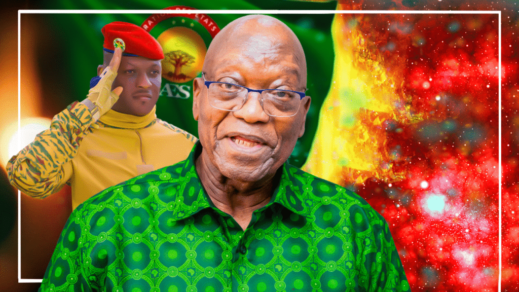 Jacob Zuma Aux Militaires de l’AES Trop c’est trop ! Jacob Zuma parle à Ibrahim Traoré !