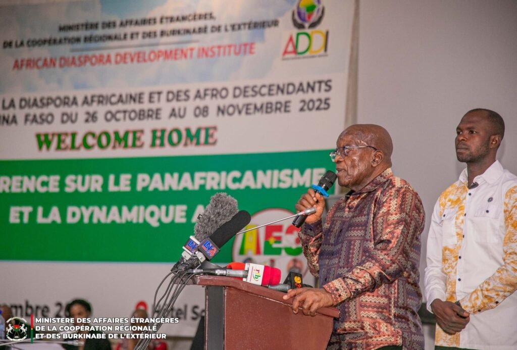 Jacob Zuma à Ouagadougou gtd