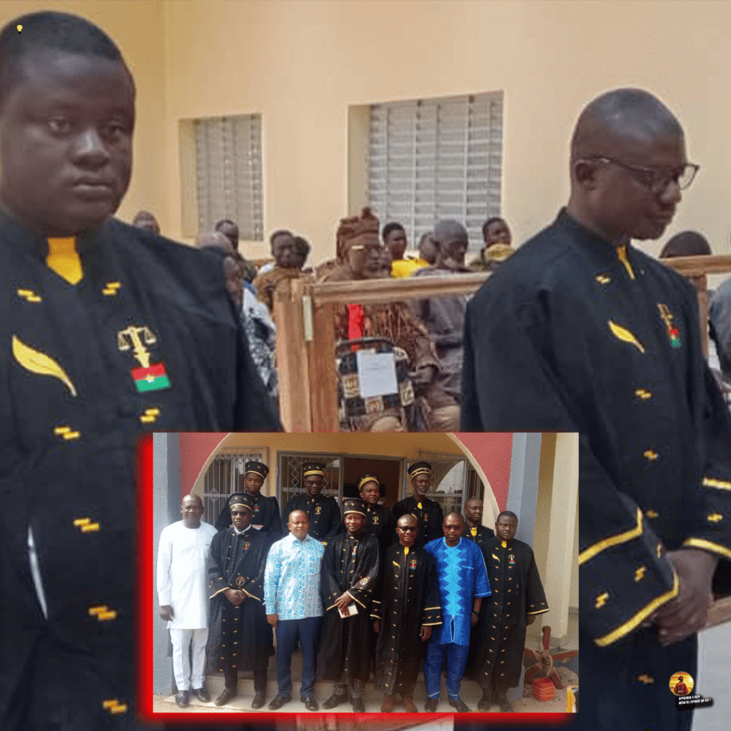 Burkina Faso la tenue Faso Dan Fani des juges et magistrats, un exemple de souveraineté culturelle pour l’Afrique