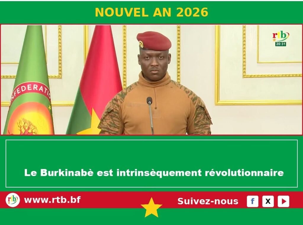 Burkina Faso le président réaffirme la souveraineté nationale et appelle à une mobilisation totale pour 2026