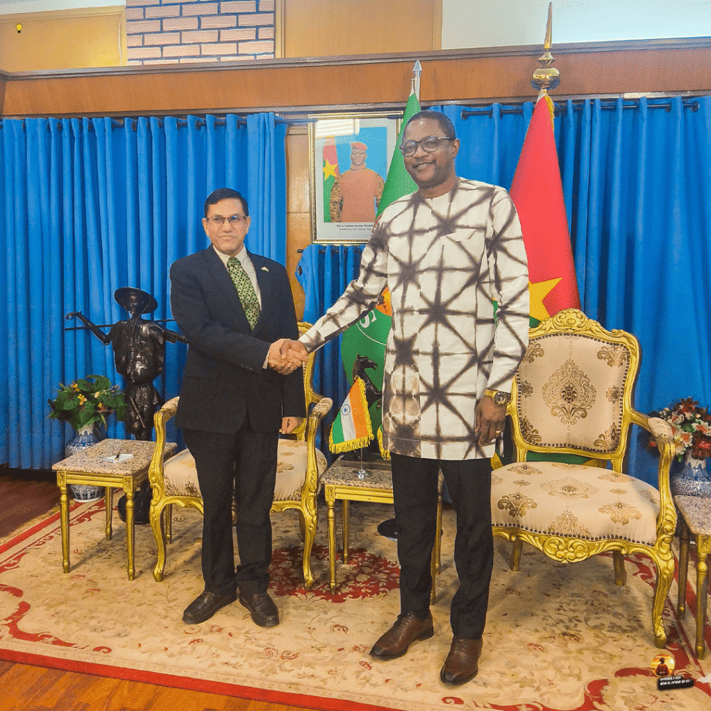 Coopération bilatérale le Burkina Faso et l’Inde renforcent leur partenariat stratégique