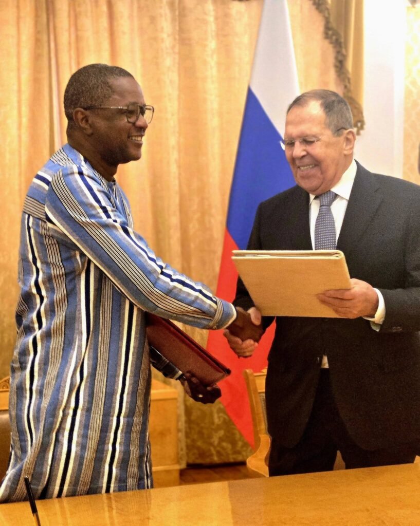 Coopération Burkina Faso–Russie un accord « historique » signé à Moscou pour refonder les relations bilatérales