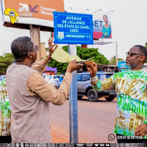 Bobo-Dioulasso l’avenue Châlons-en-Champagne rebaptisée « Avenue de l’Alliance des États du Sahel