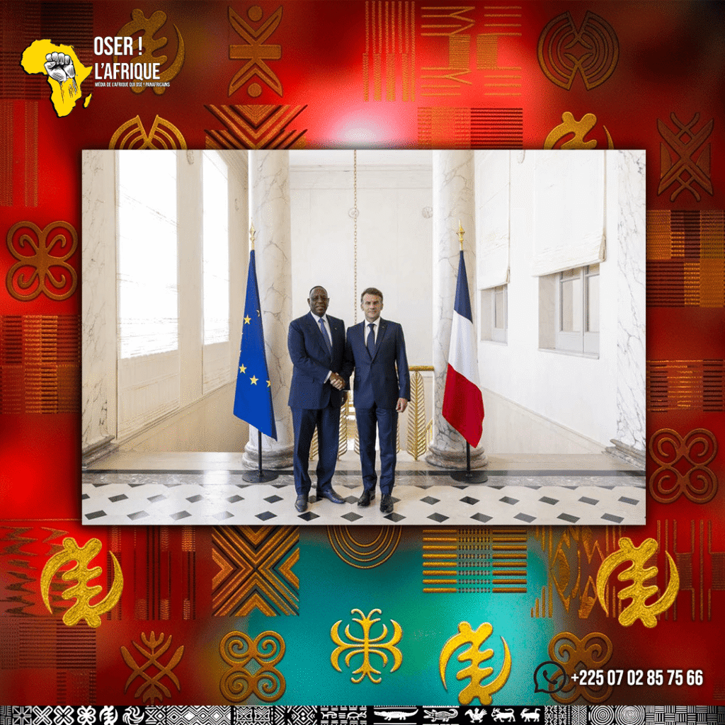 ONU Macky Sall renforce sa candidature au poste de secrétaire général après une rencontre avec Emmanuel Macron